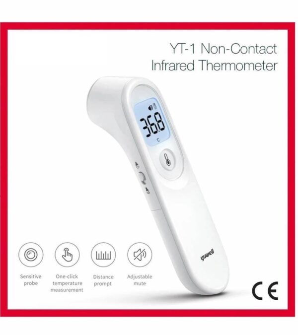 ⁦ترمومتر ديجيتال لقياس درجة الحراره Infrared YT-1⁩ - الصورة ⁦2⁩