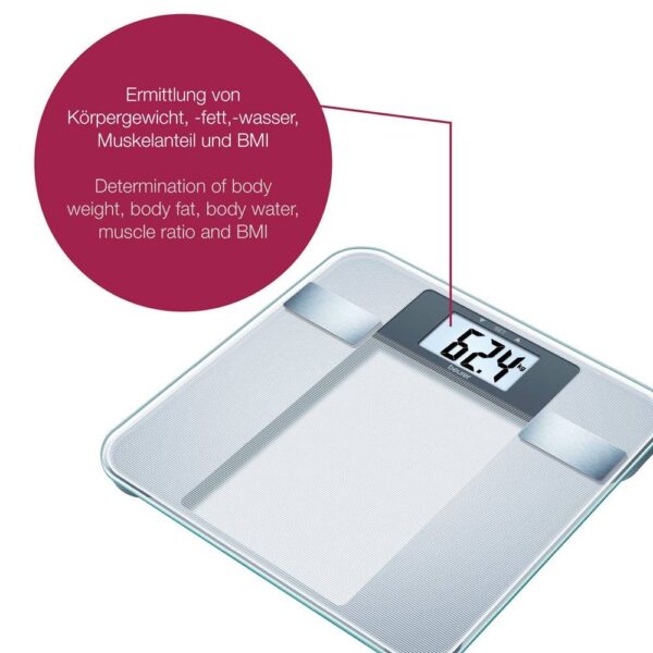 Diagnostic bathroom scale BG 13-ميزان ديجيتال تشخيصي - Image 2