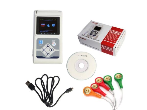 ⁦جهاز هولتر رسم قلب TLC9803⁩ - الصورة ⁦2⁩