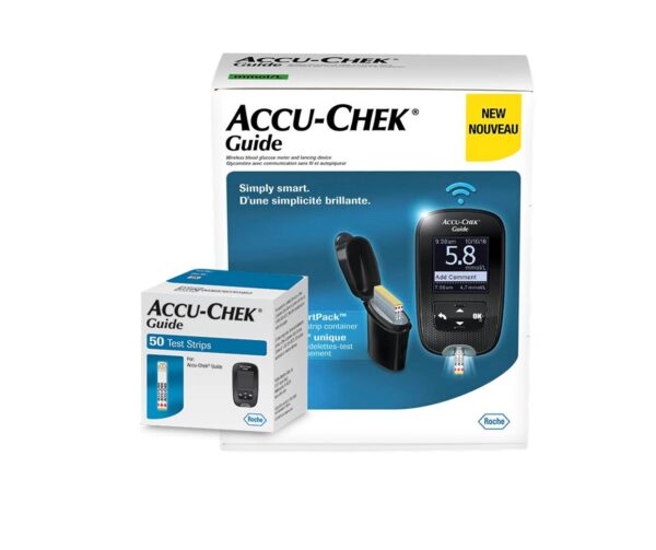 ⁦جهاز قياس نسبة السكر في الدم Accu-Chek Guide⁩ - الصورة ⁦3⁩