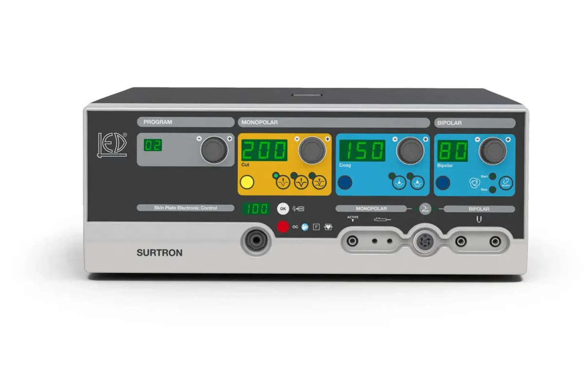 LED Surtron 200 monopolar and bipolar 200 W electrosurgical unit — 2