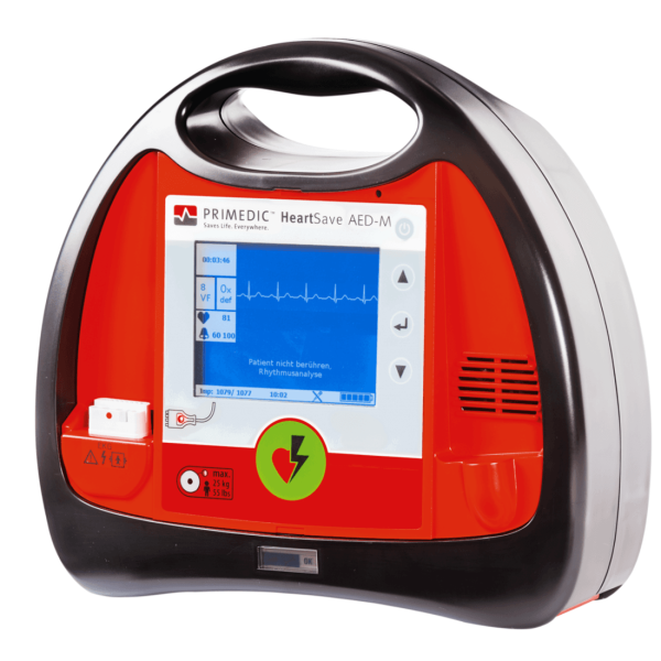 Automated External Defibrillator AED with Monitor Primedic HeartSave AED-M