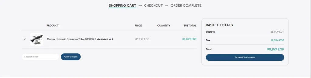 shopping cart