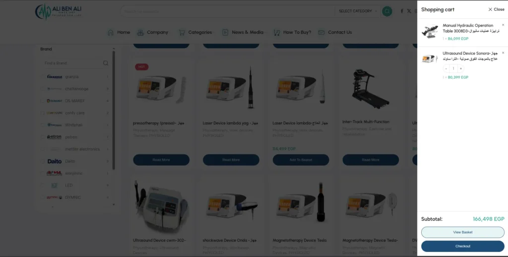 shopping cart