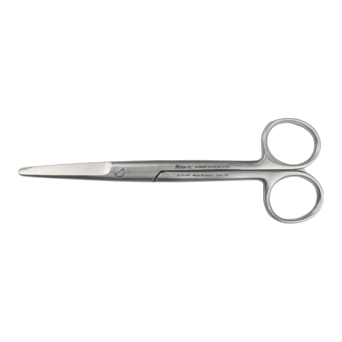 Hilton straight Mayo surgical scissors