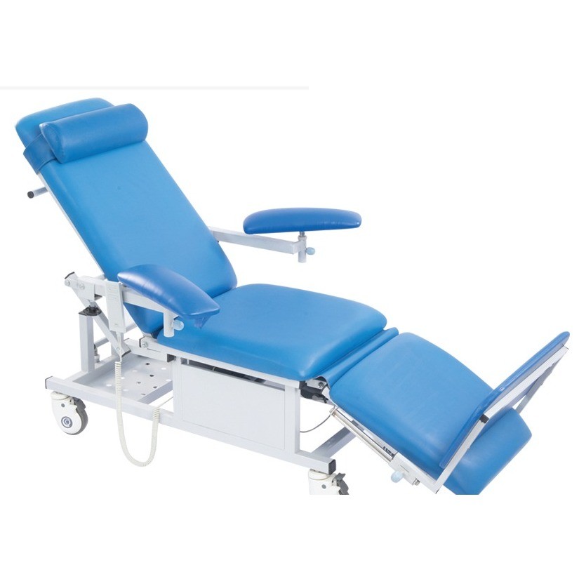 كرسي غسيل كلوي Hospi Care MLH-15 يدوي بعمود محاليل — 4