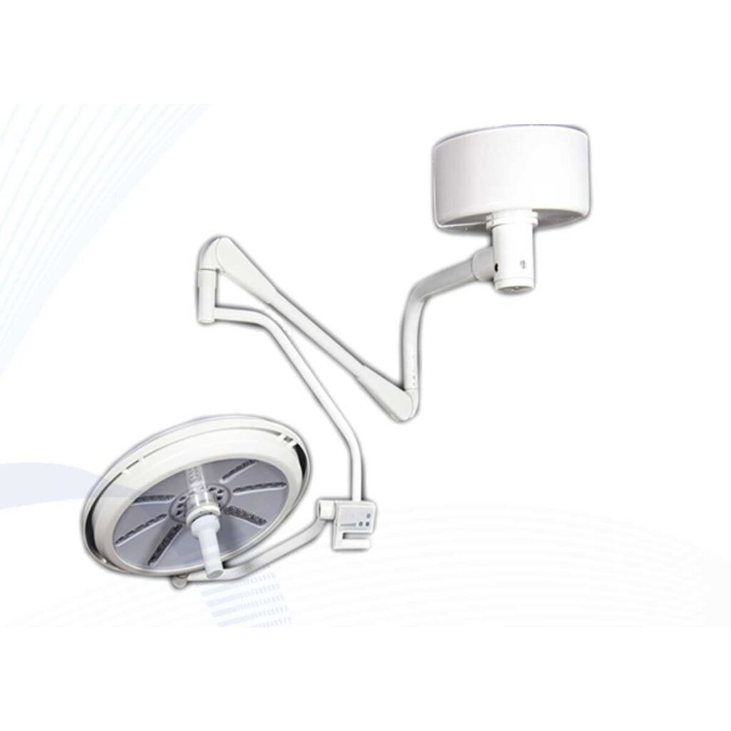 TRIUP TR2013-620 single head ceiling LED operating light with a 670 mm head