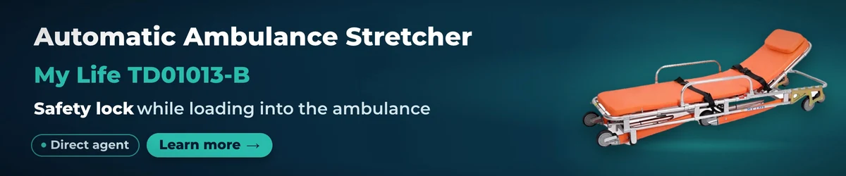 Automatic Loading Ambulance Stretcher My Life TD01013-B