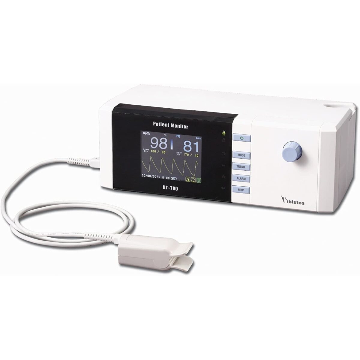 Bistos BT-700 SpO2 and pulse patient monitor