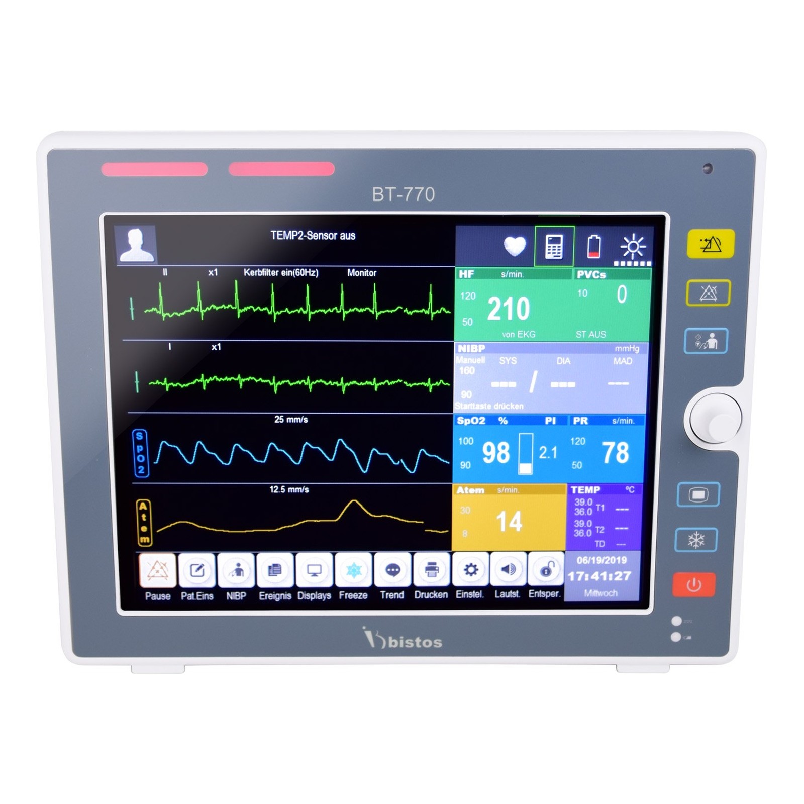 bistos-bt-770p7-patient-monitor-hd مونيتور مريض 7 وظائف Bistos BT-770P7
