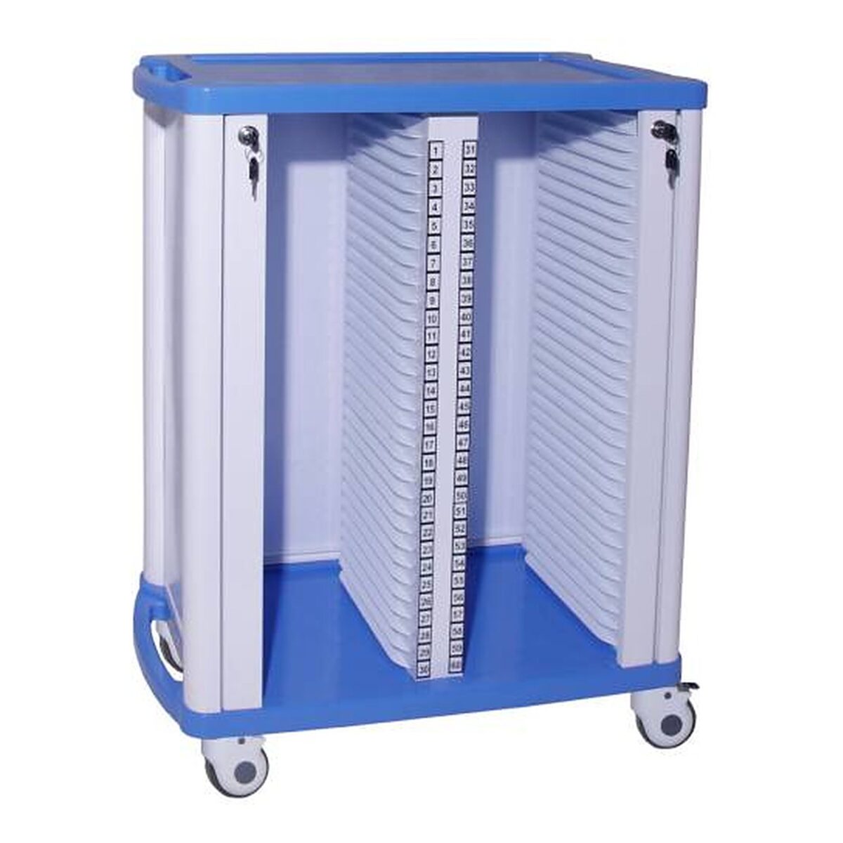 JONCN CHT0221 patient records trolley with 50 layers