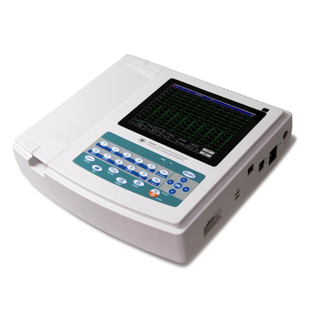 جهاز رسم قلب 12 قناة بشاشة Contec ECG1200G
