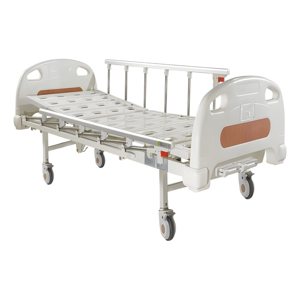 سرير طبي مانيوال 2 حركة بالمرتبة KCare KS-332