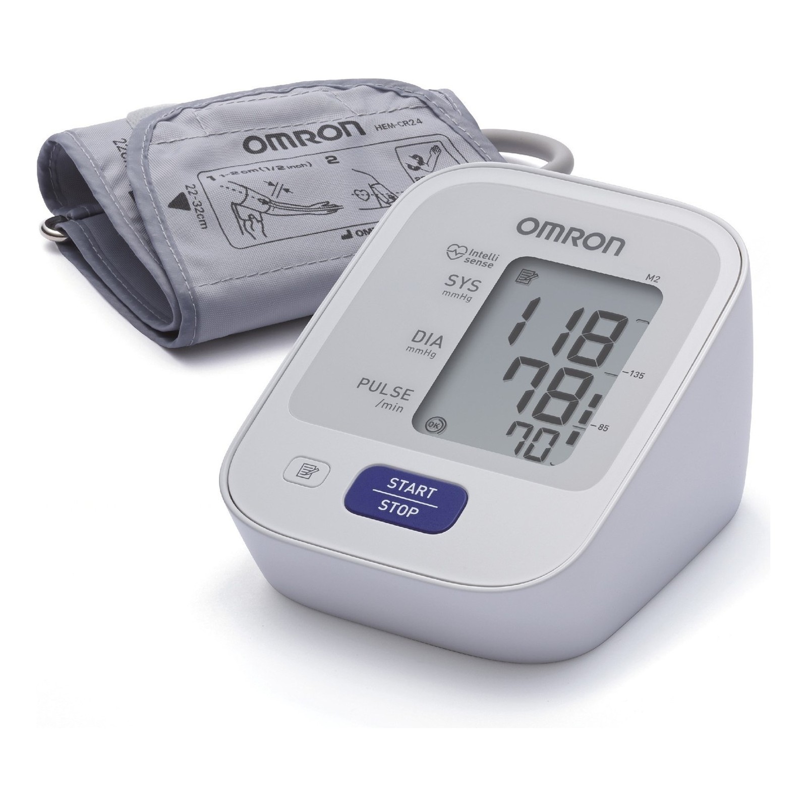 product-omron-m2-hem-7121-blood-pressure-monitor-hd جهاز قياس ضغط الدم من أعلى الذراع Omron M2