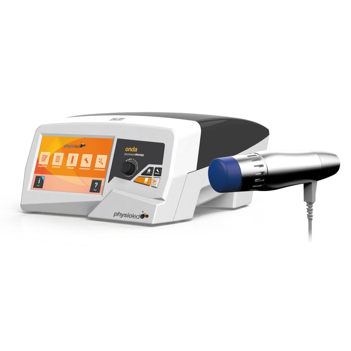 LED PhysioLED Onda radial shockwave unit up to 185 mJ