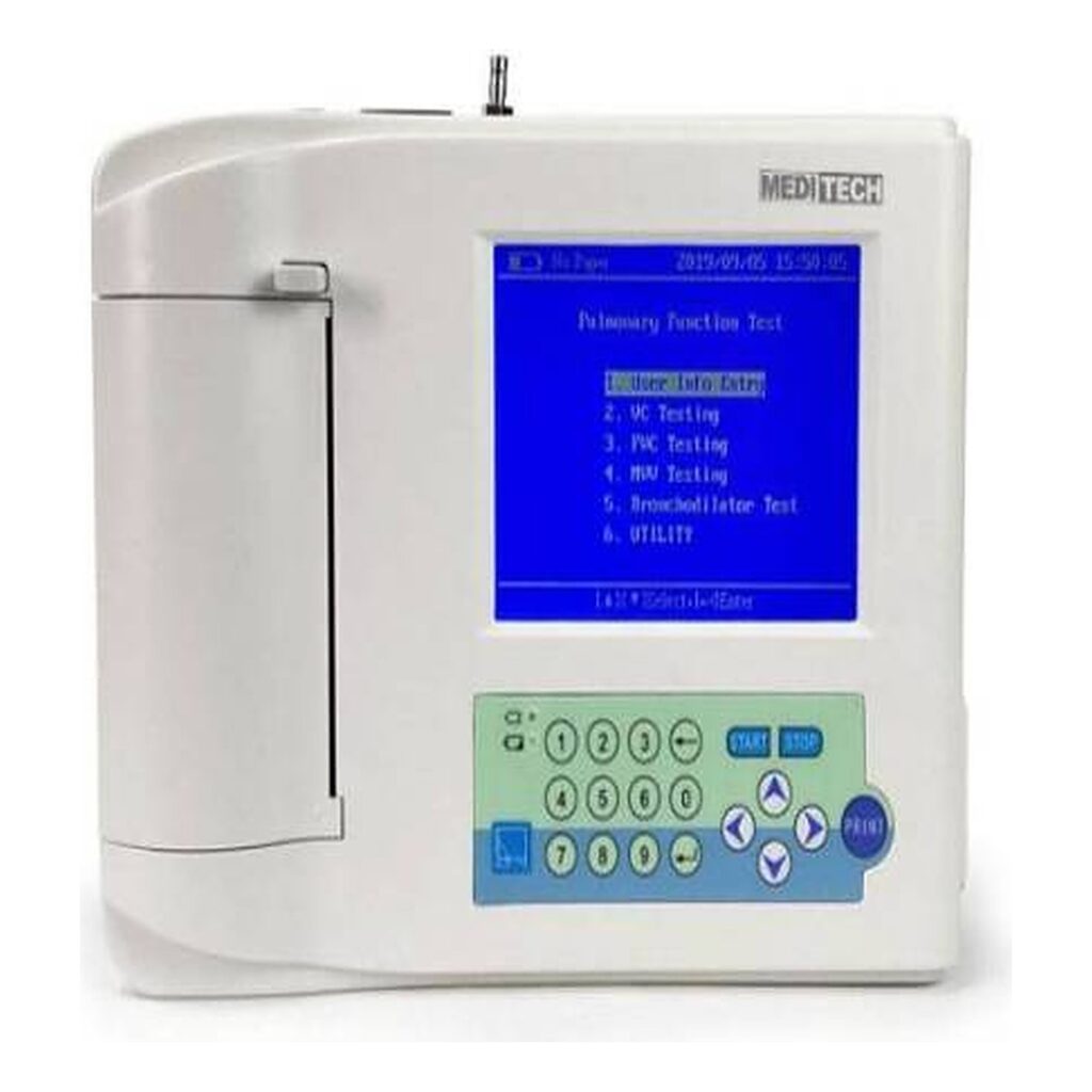 سبيروميتر جهاز قياس وظائف الرئة Meditech Type Pro